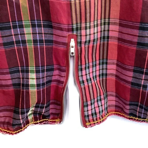 EUC LS plaid top by Roar - Picture 11 of 15